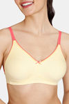 Zivame Desi Kitsch Double Layered Non Wired 3/4th Coverage Backless Bra - Mellow Yellow — thumbnail 5
